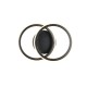 Trio-R63531132 - Kasia - Matt Black Ceiling Lamp 3000K