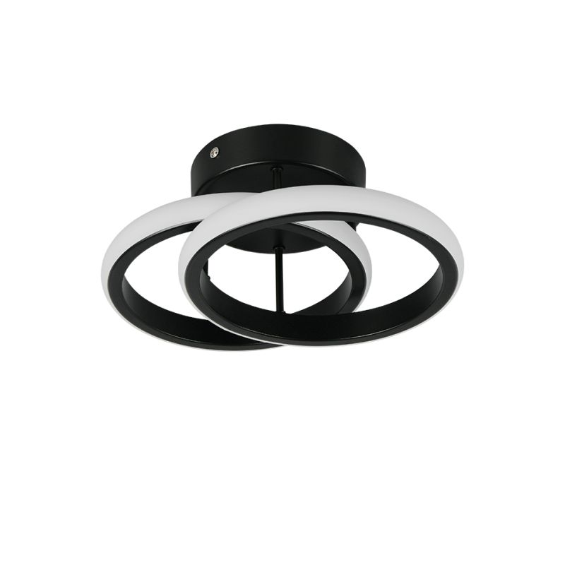 Trio-R63531132 - Kasia - Matt Black Ceiling Lamp 3000K