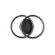 Trio-R63531132 - Kasia - Matt Black Ceiling Lamp 3000K