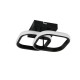 Trio-R63531932 - Kasia - Matt Black Ceiling Lamp 3000K