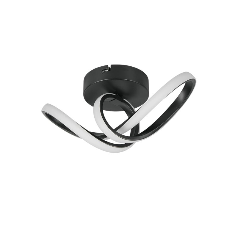 - Rusa - Matt Black Ceiling Lamp 3000K Trio-R63541132 - Rusa - Matt Black Ceiling Lamp 3000K