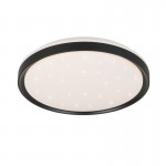 Solit - Starlight Matt Black RGBW Ceiling Lamp with Remote Control