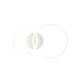 Trio-R63601231 - Scope - Matt White 2 Light LED Ceiling Lamp 4000K