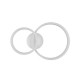 Trio-R63601231 - Scope - Matt White 2 Light LED Ceiling Lamp 4000K