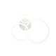 Trio-R63601331 - Scope - Matt White 3 Light LED Ceiling Lamp 4000K