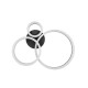 Trio-R63601332 - Scope - Matt Black 3 Light LED Ceiling Lamp 3000K
