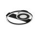 - Horus - Matt Black LED Ceiling Lamp Trio-R63671132 - Horus - Matt Black LED Ceiling Lamp