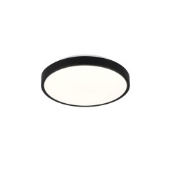 Slope - Matt Black Flush ∅ 28.5 cm