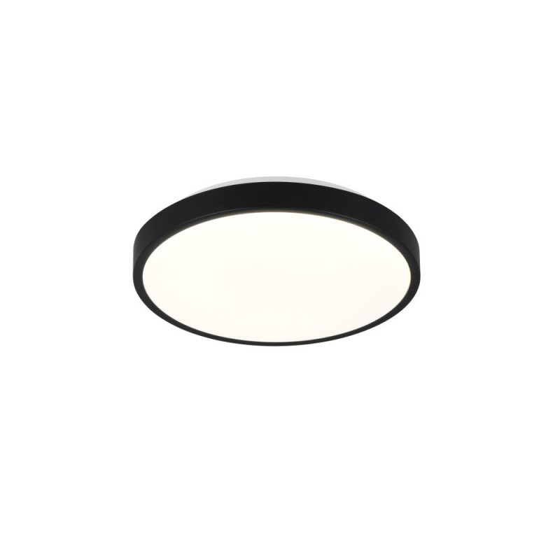 Trio-R63771132 - Slope - Matt Black Flush ∅ 28.5 cm