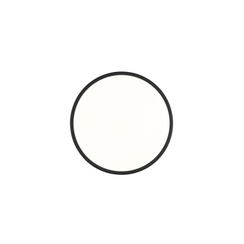 Trio-R63771132 - Slope - Matt Black Flush ∅ 28.5 cm