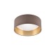 Trio-R64191141 - Locarno - Taupe & Gold LED Ceiling Lamp
