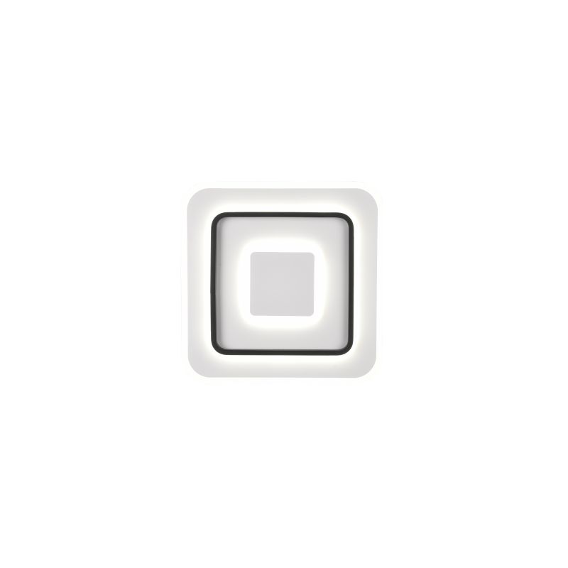 - Jora - Matt White & Black CCT Ceiling Lamp with Remote Control Ø 39.5 cm Trio-R64293131 - Jora - Matt White & Black CCT Ceiling Lamp with Remote Control Ø 39.5 cm