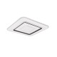 - Jora - Matt White & Black CCT Ceiling Lamp with Remote Control Ø 60 cm Trio-R64293931 - Jora - Matt White & Black CCT Ceiling Lamp with Remote Control Ø 60 cm