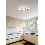 Jora - Matt White & Black CCT Ceiling Lamp with Remote Control Ø 60 cm Jora - Matt White & Black CCT Ceiling Lamp with Remote Control Ø 60 cm