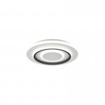 Jora - Matt White & Black CCT Ceiling Lamp with Remote Control Ø 41 cm Jora - Matt White & Black CCT Ceiling Lamp with Remote Control Ø 41 cm