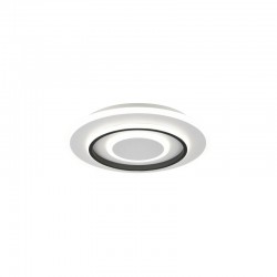 Jora - Matt White & Black CCT Ceiling Lamp with Remote Control Ø 41 cm Jora - Matt White & Black CCT Ceiling Lamp with Remote Control Ø 41 cm