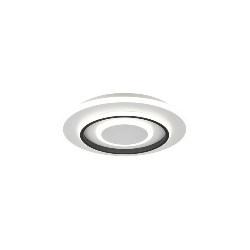 - Jora - Matt White & Black CCT Ceiling Lamp with Remote Control Ø 41 cm Trio-R64303131 - Jora - Matt White & Black CCT Ceiling Lamp with Remote Control Ø 41 cm