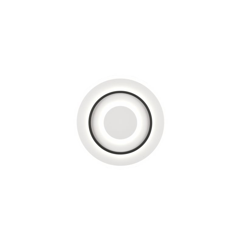 - Jora - Matt White & Black CCT Ceiling Lamp with Remote Control Ø 41 cm Trio-R64303131 - Jora - Matt White & Black CCT Ceiling Lamp with Remote Control Ø 41 cm