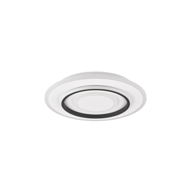 - Jora - Matt White & Black CCT Ceiling Lamp with Remote Control Ø 41 cm Trio-R64303131 - Jora - Matt White & Black CCT Ceiling Lamp with Remote Control Ø 41 cm