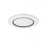 Jora - Matt White & Black CCT Ceiling Lamp with Remote Control Ø 60 cm Jora - Matt White & Black CCT Ceiling Lamp with Remote Control Ø 60 cm