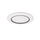 Ceiling Lights - Jora - Matt White & Black CCT Ceiling Lamp with Remote Control Ø 60 cm Trio-R64303931 - Jora - Matt White & Black CCT Ceiling Lamp with Remote Control Ø 60 cm