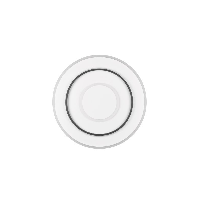 Ceiling Lights - Jora - Matt White & Black CCT Ceiling Lamp with Remote Control Ø 60 cm Trio-R64303931 - Jora - Matt White & Black CCT Ceiling Lamp with Remote Control Ø 60 cm