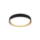 Ceiling Lights - Felis - Matt Black & Gold CCT Ceiling Lamp with Remote Control Ø 40 cm Trio-R64391080 - Felis - Matt Black & Gold CCT Ceiling Lamp with Remote Control Ø 40 cm