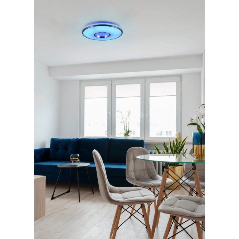 Trio-R64401005 - Realta - Starlight RGBW Ceiling Lamp with Remote Control Ø 39 cm