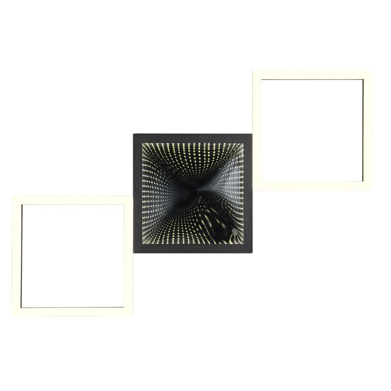 Trio-R64471132 - Gelo - Matt Black LED Ceiling Lamp