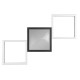 Trio-R64471132 - Gelo - Matt Black LED Ceiling Lamp