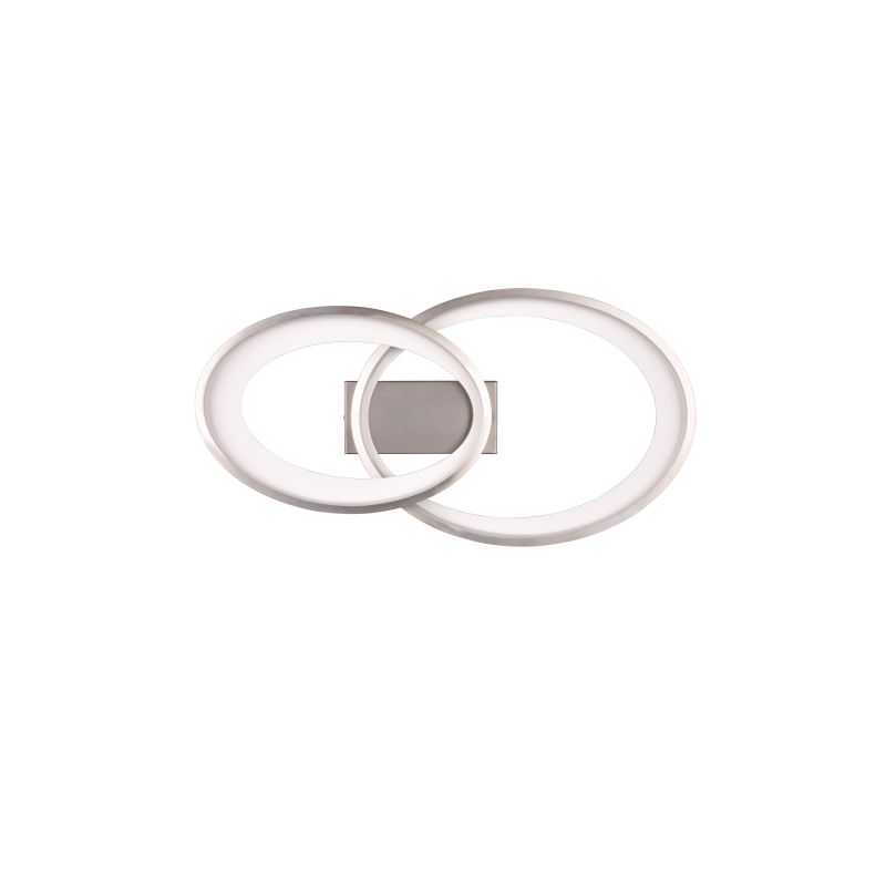 - Malaga - Matt Nickel LED Ceiling Lamp 3000K Trio-R64482107 - Malaga - Matt Nickel LED Ceiling Lamp 3000K