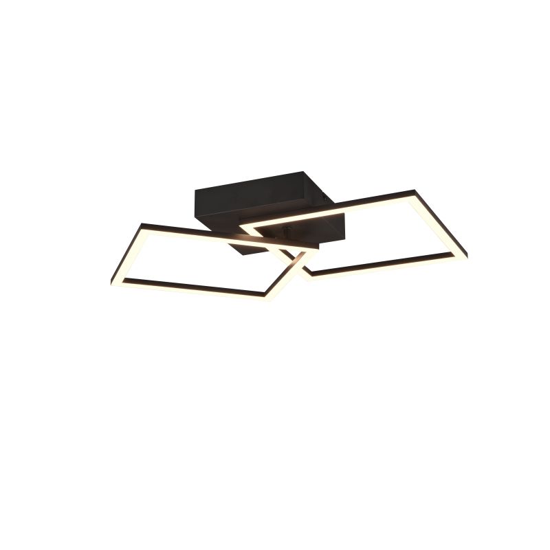 - Trail - Matt Black LED Ceiling Lamp 3000K Trio-R64492132 - Trail - Matt Black LED Ceiling Lamp 3000K
