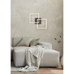 Trail - Matt Black LED Ceiling Lamp 3000K