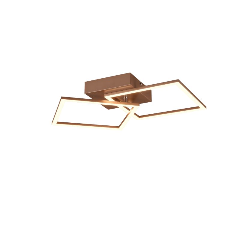 - Trail - Coffee LED Ceiling Lamp 3000K Trio-R64492165 - Trail - Coffee LED Ceiling Lamp 3000K