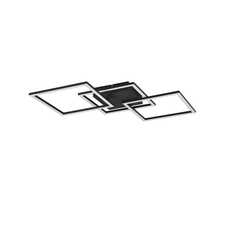 - Trail - Matt Black 3 Light LED Ceiling Lamp 3000K Trio-R64493132 - Trail - Matt Black 3 Light LED Ceiling Lamp 3000K