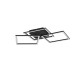 - Trail - Matt Black 3 Light LED Ceiling Lamp 3000K Trio-R64493132 - Trail - Matt Black 3 Light LED Ceiling Lamp 3000K