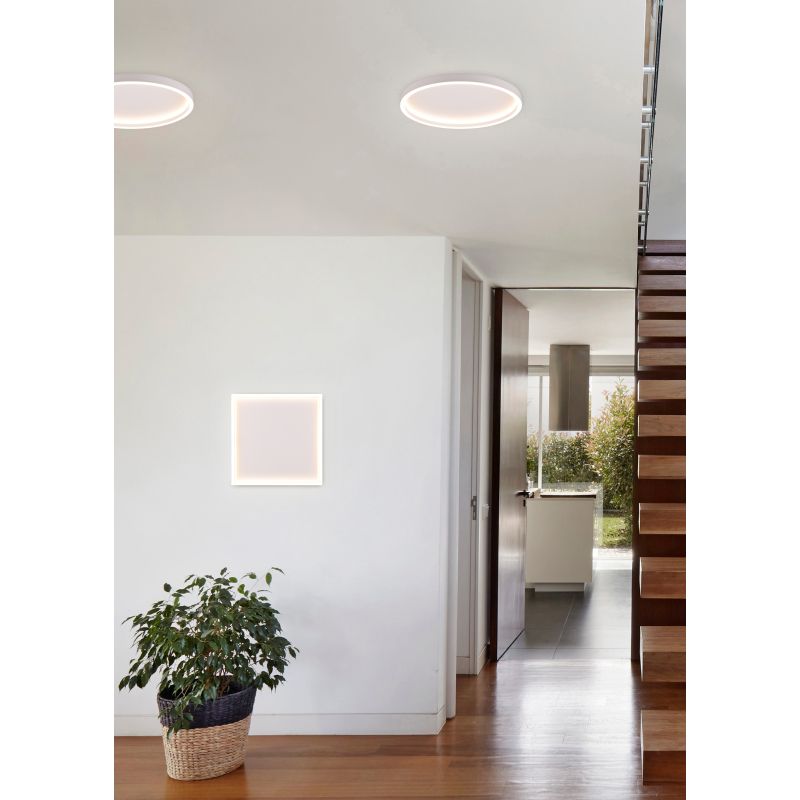 - Rotonda - White Square LED Ceiling Lamp Trio-R64502931 - Rotonda - White Square LED Ceiling Lamp