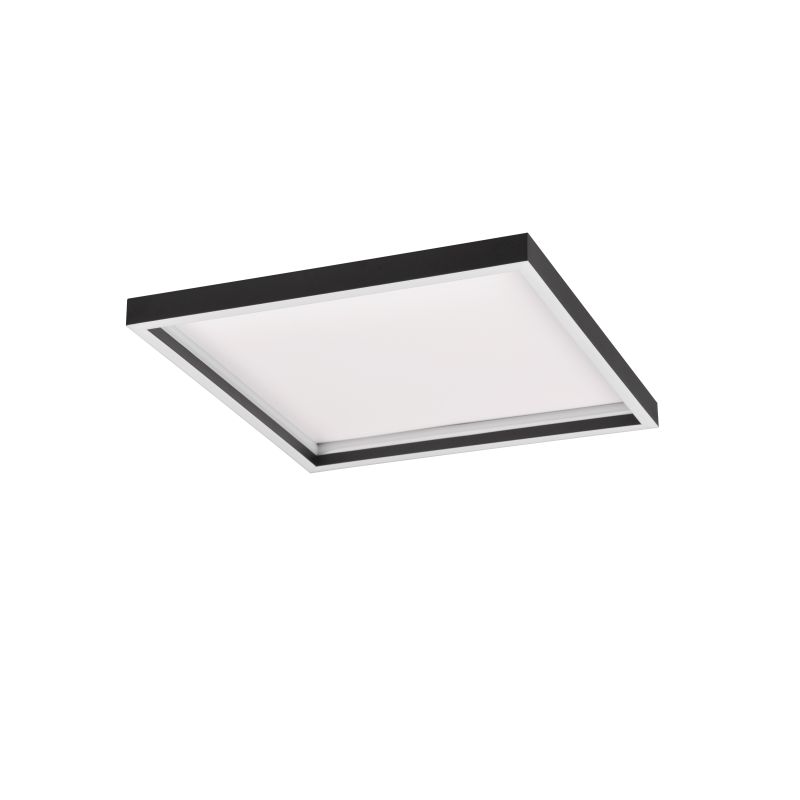 - Rotonda - White & Black Square LED Ceiling Lamp Trio-R64502932 - Rotonda - White & Black Square LED Ceiling Lamp