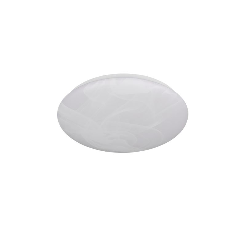 Trio-R64631101 - Umbria - White LED Flush with Alabaster Effect 4000K ∅ 28 cm