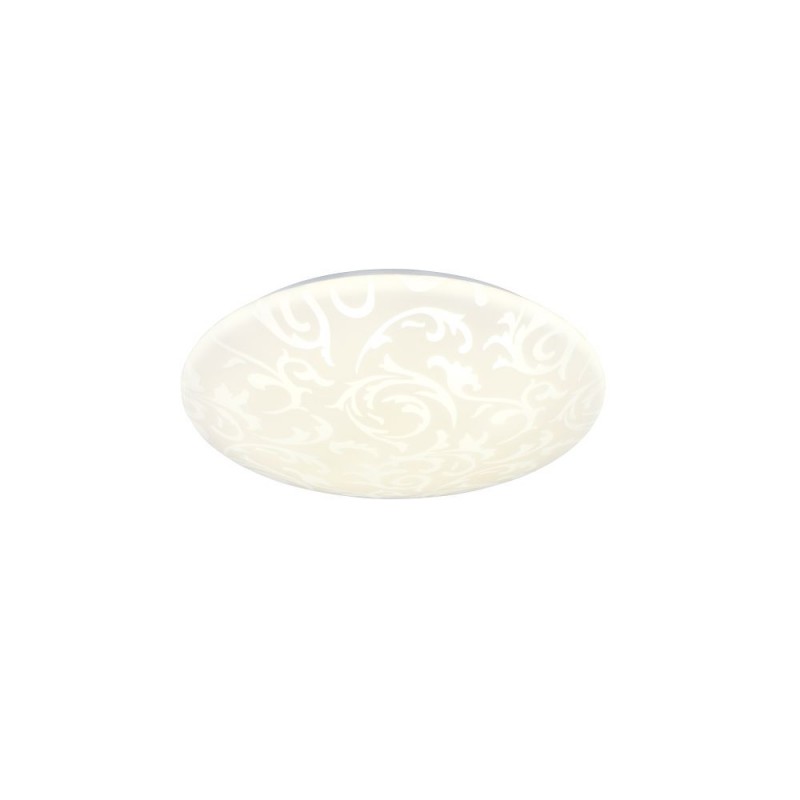 Trio-R64635901 - Umbria V - White LED Flush with Pattern Diffuser 4000K