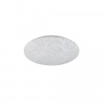 Umbria V - White LED Flush with Pattern Diffuser 4000K