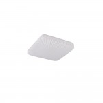 Mandria II - White LED Flush with Pattern Diffuser 4000K