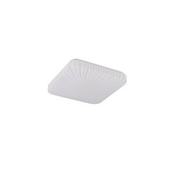 Mandria II - White LED Flush with Pattern Diffuser 4000K