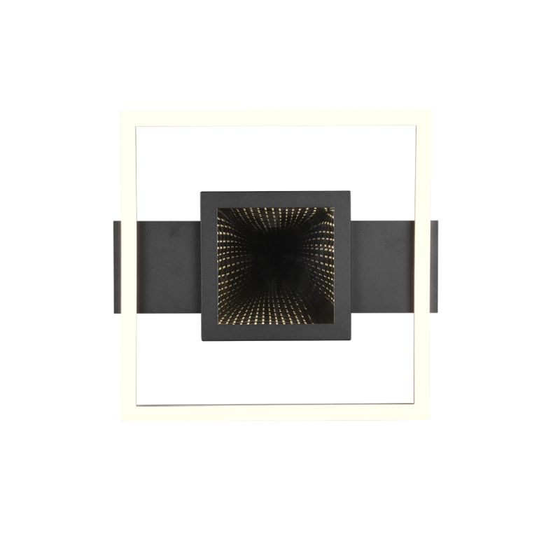 Trio-R64801932 - Wheeler - Matt Black LED Ceiling Lamp 3000K