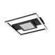 Trio-R64801932 - Wheeler - Matt Black LED Ceiling Lamp 3000K