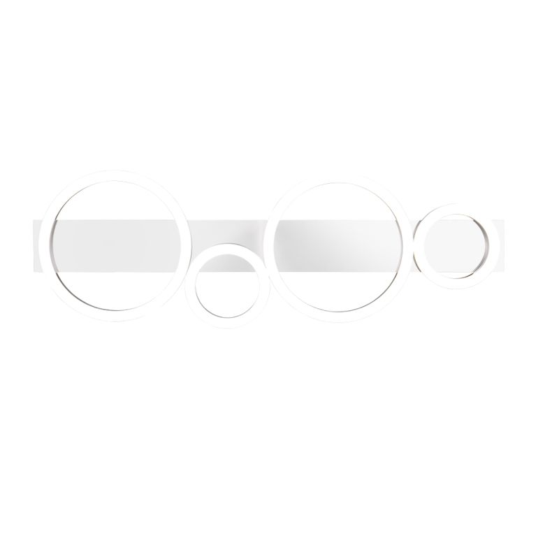 Trio-R64821106 - Lumos - Chrome Aluminium LED Ceiling Lamp 4000K