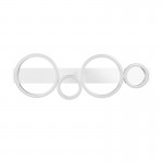 Lumos - Chrome Aluminium LED Ceiling Lamp 4000K Lumos - Chrome Aluminium LED Ceiling Lamp 4000K