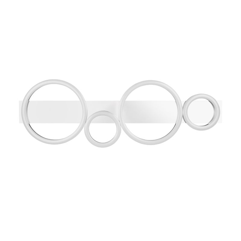 Trio-R64821106 - Lumos - Chrome Aluminium LED Ceiling Lamp 4000K