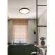 - Spacy - Matt Black CCT Ceiling Lamp with Remote Control Trio-R64851132 - Spacy - Matt Black CCT Ceiling Lamp with Remote Control