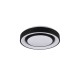 Trio-R65041032 - Mona - Smart White & Black RGBW Flush Ø 38 cm